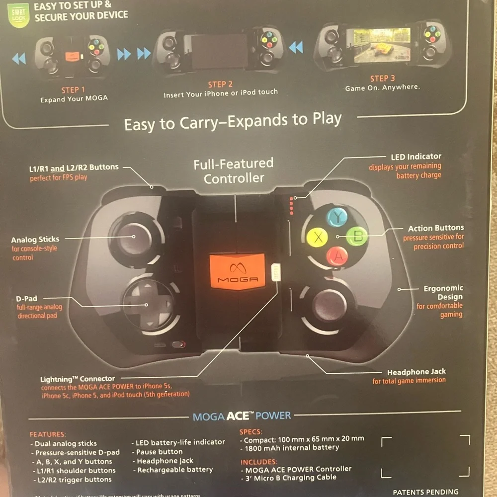 Moga game controller brand new